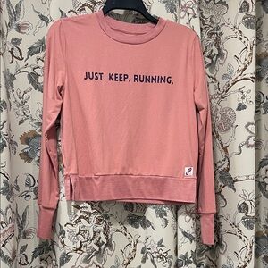 Source Unknown Pink Long Sleeve Running Tee